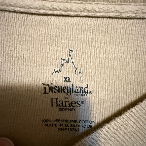 Disneyland Resort Vintage Grumpy Tan T-Shirt - Picture 3 of 3
